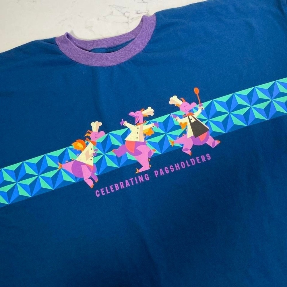Disney EPCOT International‎ Food & Wine Festival 2021 Ringer T-Shirt 2XL